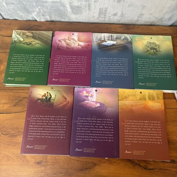 20 Annies Attic & Amish Inn Mysteries Hard back Book Lot Ribbons HbDj - Picture 7 of 12